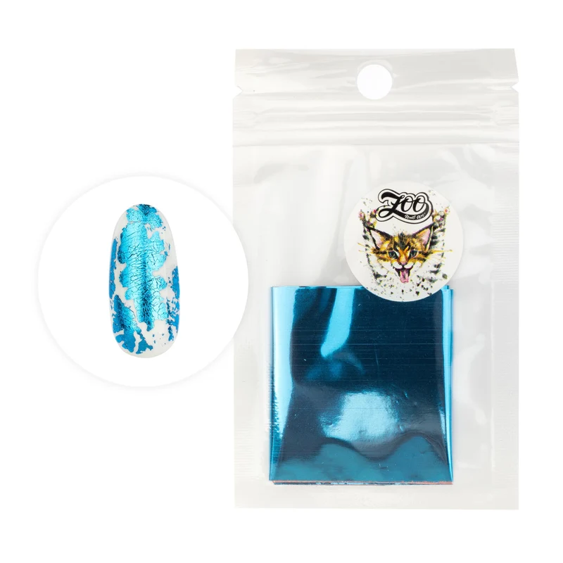 BLAU - Nailart Folie ZooNail