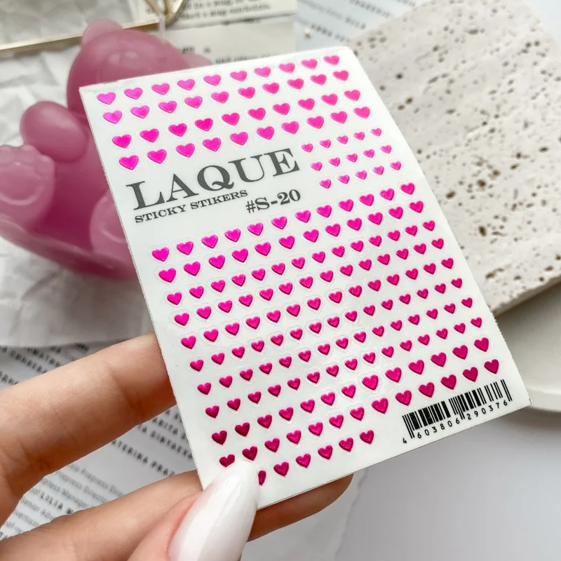 Selbstklebende Sticker S-20 pink