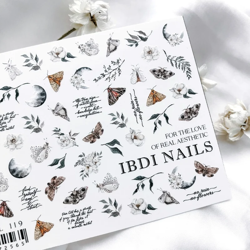 Sticker COLORFUL Nr.119 von IBDI Nails