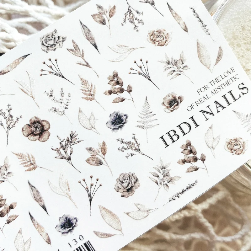 Sticker COLORFUL Nr.130 von IBDI Nails