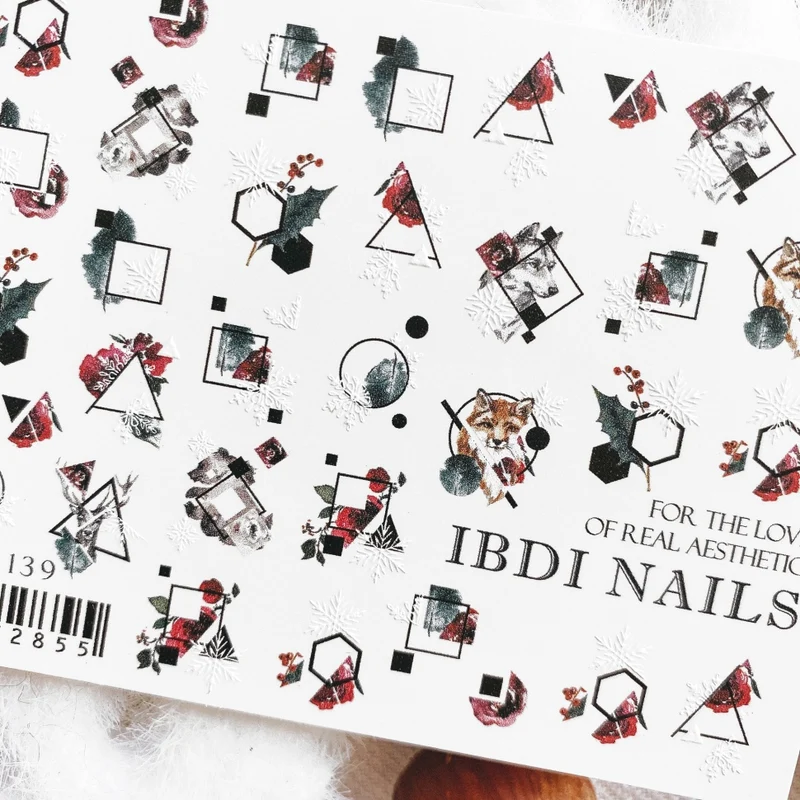 Sticker COLORFUL Nr.139 von IBDI Nails