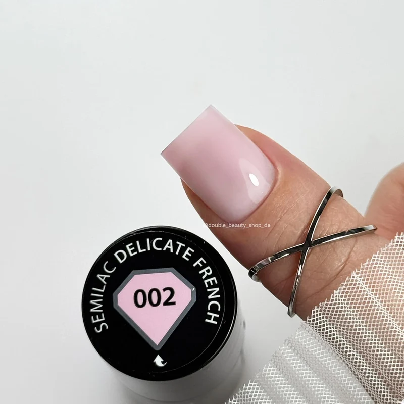 002 DELICATE FRENCH - UV Nagellack 7ml Semilac