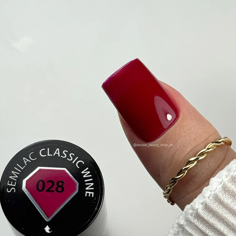 028 Classic Wine - UV Nagellack 7 ml Semilac