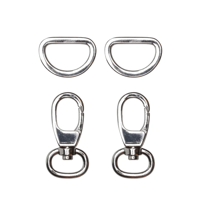 Karabinerhaken-Set mit D-Ring