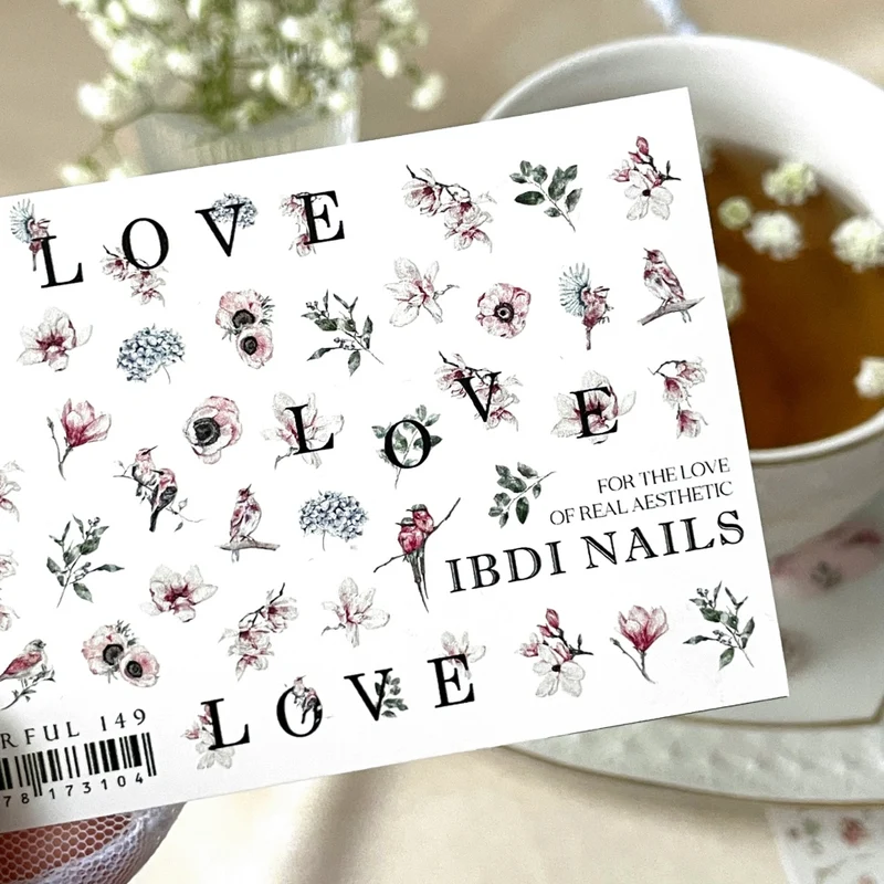 Sticker COLORFUL Nr.149 von IBDI Nails