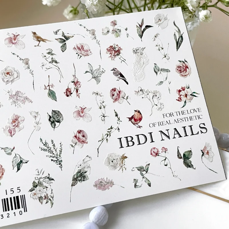 Sticker COLORFUL Nr.155 von IBDI Nails