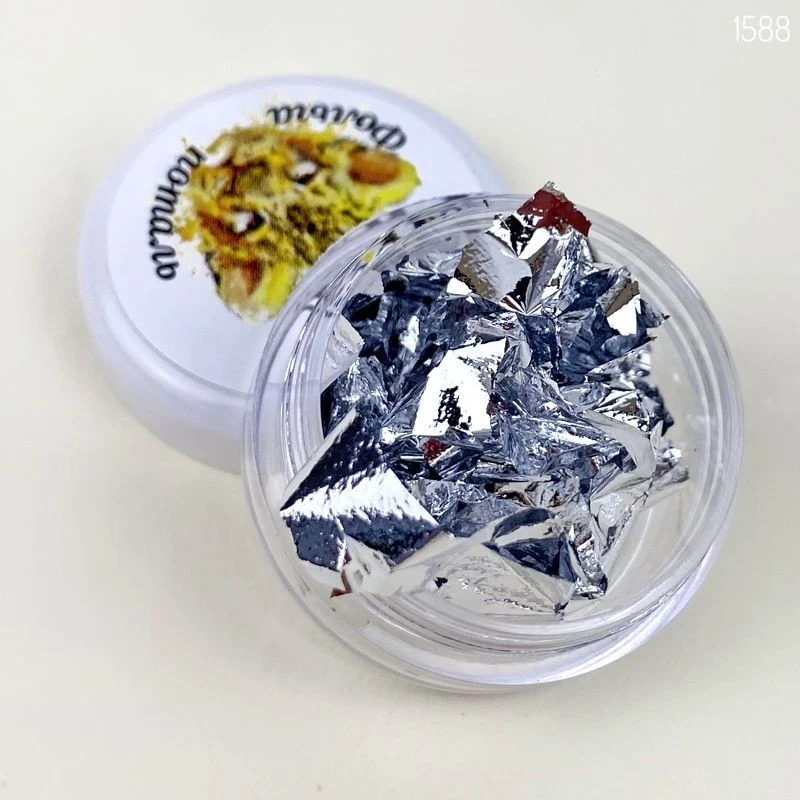 SILVER - PIGMENT FLAKES (0,5g) ZooNail