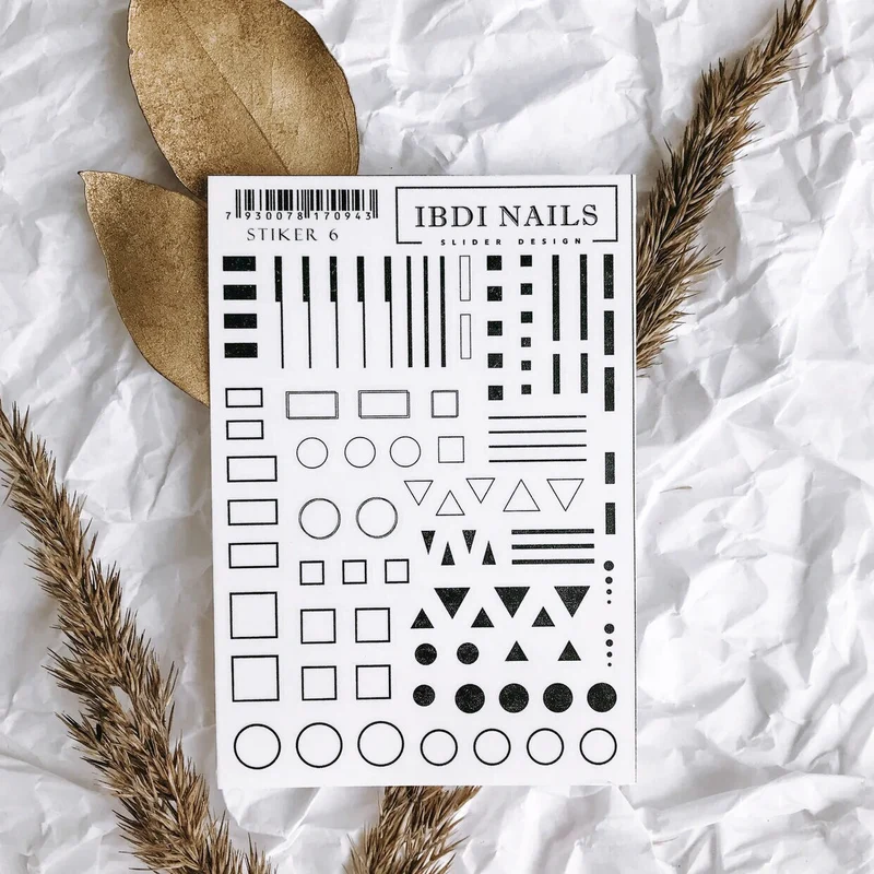 IBDI NAILS STIKER 06