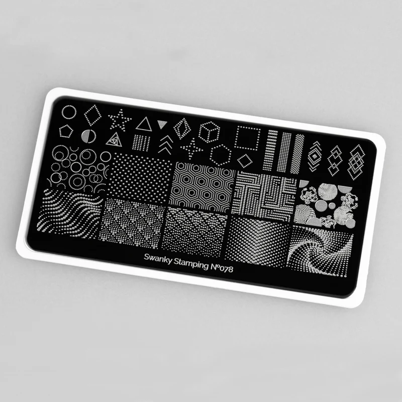 Stamping Platte Schablone Nr. 078 von Swanky