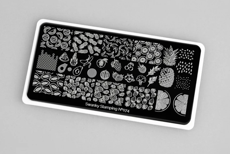Stamping Platte Schablone Nr. 074 von Swanky