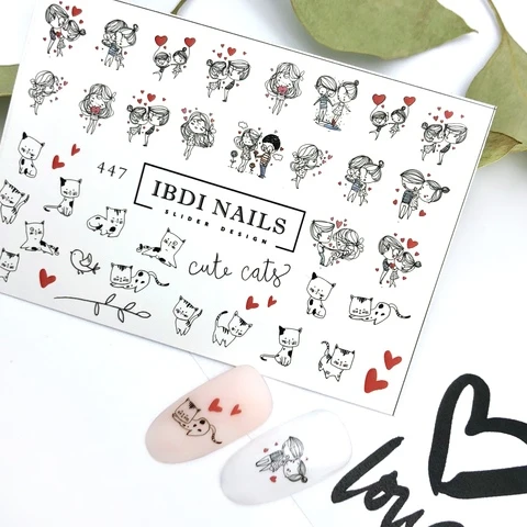 Sticker Nr. 447 von IBDI Nails