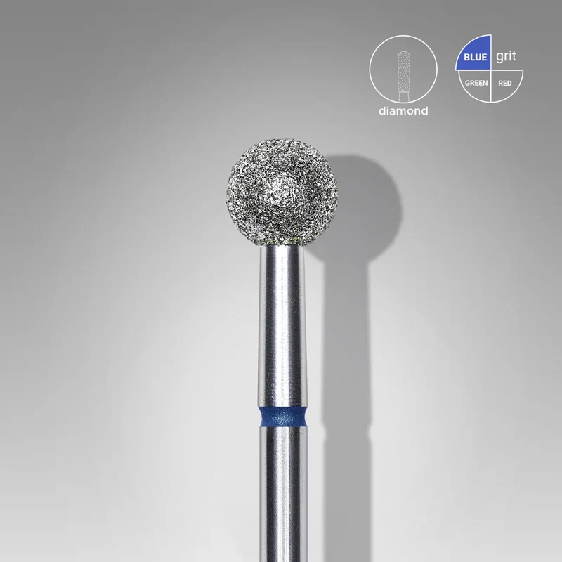 Kugel 2,7 mm bis 5 mm blau Fräseraufsatz STALEKS