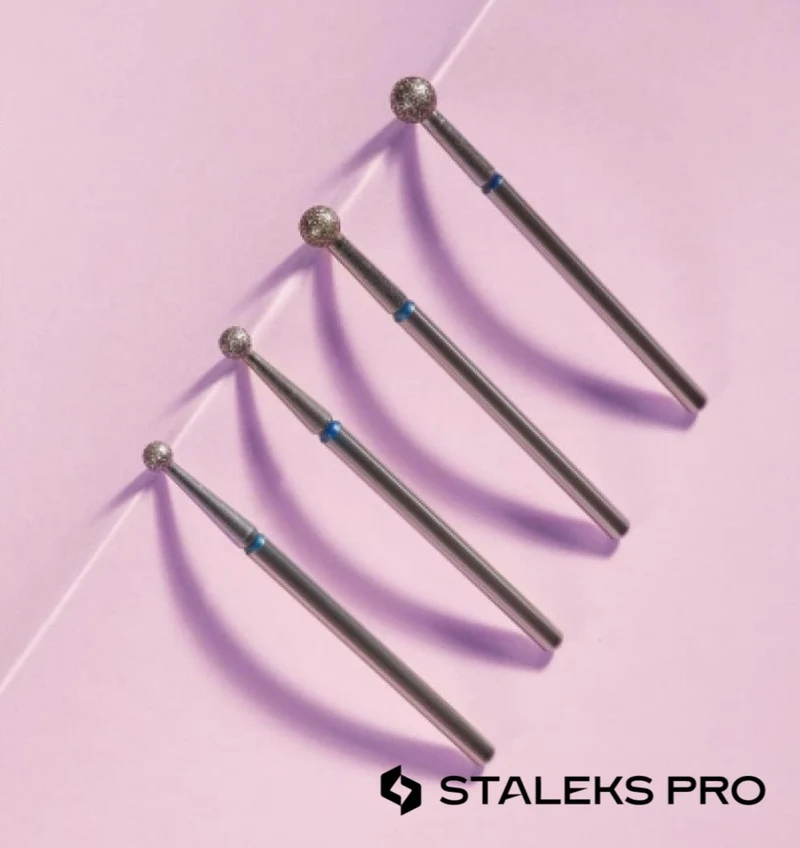 Kugel 2,7 mm bis 5 mm blau Fräseraufsatz STALEKS