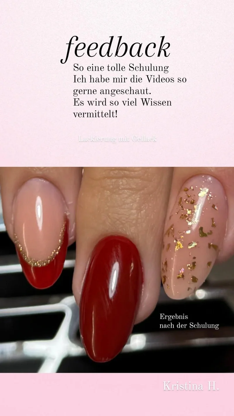 ONLINE KURS "RUSSISCHE MANIKÜRE MIT UV NAGELLACK"