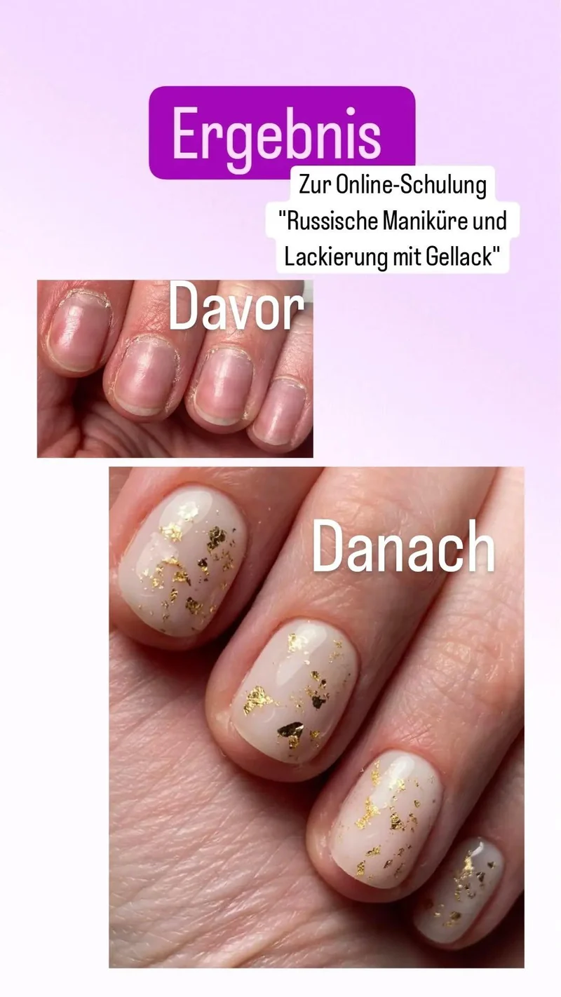 ONLINE KURS "RUSSISCHE MANIKÜRE MIT UV NAGELLACK"
