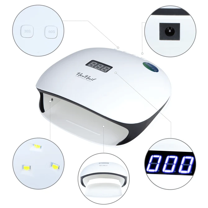 LED Lampe 36W/48W LCD Display Neonail