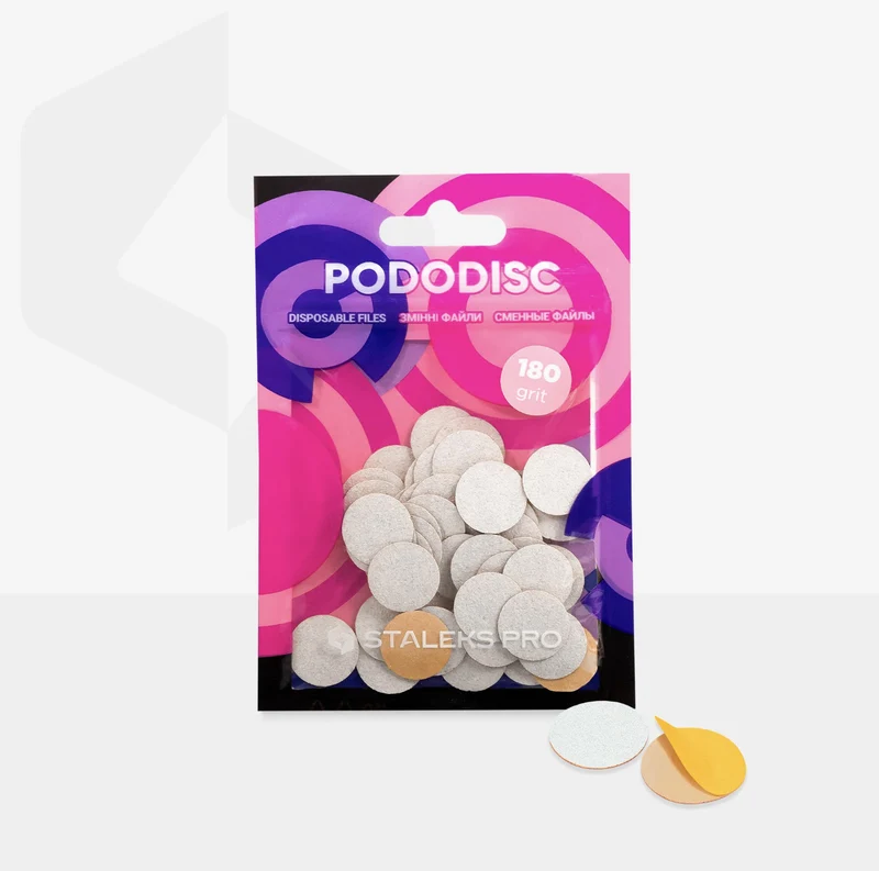 PODODISC S (15 mm) - 50 x Ersatz Schleifpapier SOFT BASE (PDFS-15) STALEKS