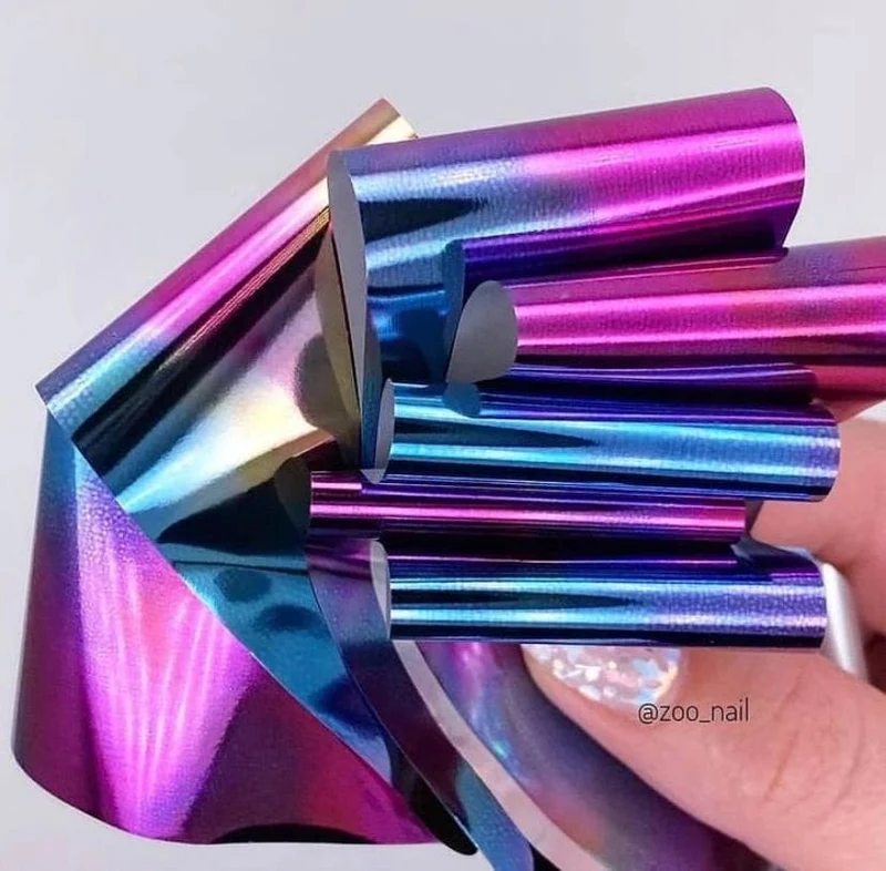 RAINBOW - Nailart Folie 1579 ZooNail