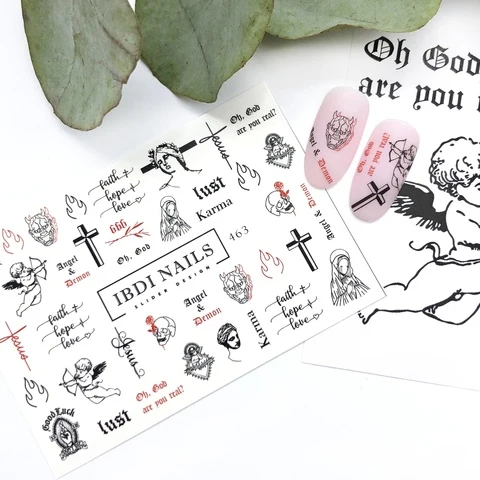 Sticker Nr. 463 von IBDI Nails