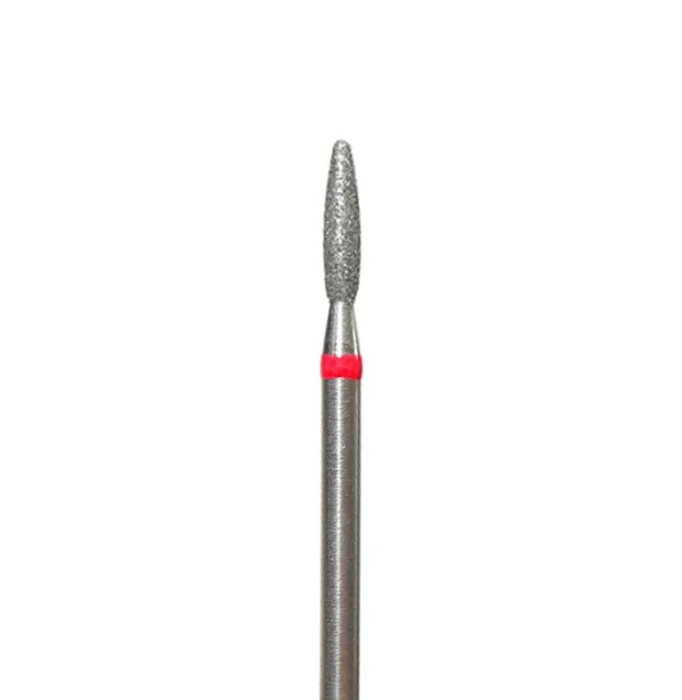 Flamme mit sicherer Spitze 1,6 mm bis 2,5 mm rot Fräseraufsatz SISTEMA