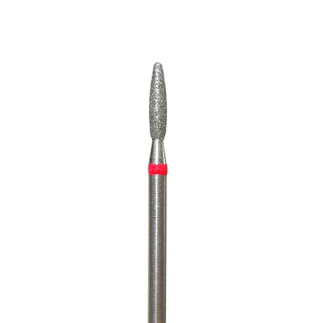 Flamme mit sicherer Spitze 1,6 mm bis 2,5 mm rot Fräseraufsatz SISTEMA