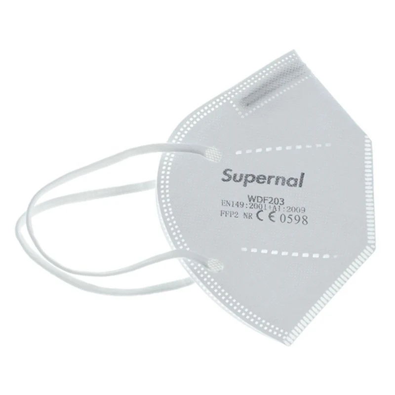 5 Stück Supernal® FFP2 Maske PM2.5 95% Filtration Gesichtsmaske Vliesstoff Schutzmasken