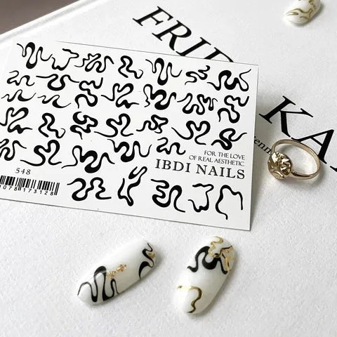 Sticker Nr. 548 von IBDI Nails