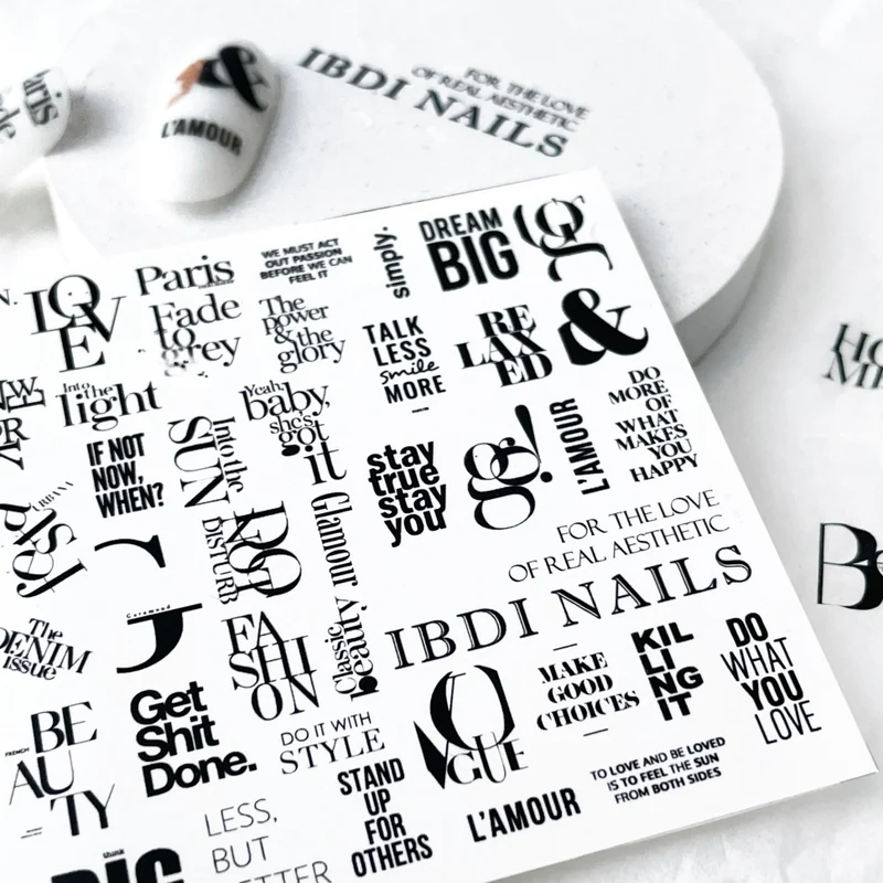 Sticker Nr. 550 von IBDI Nails