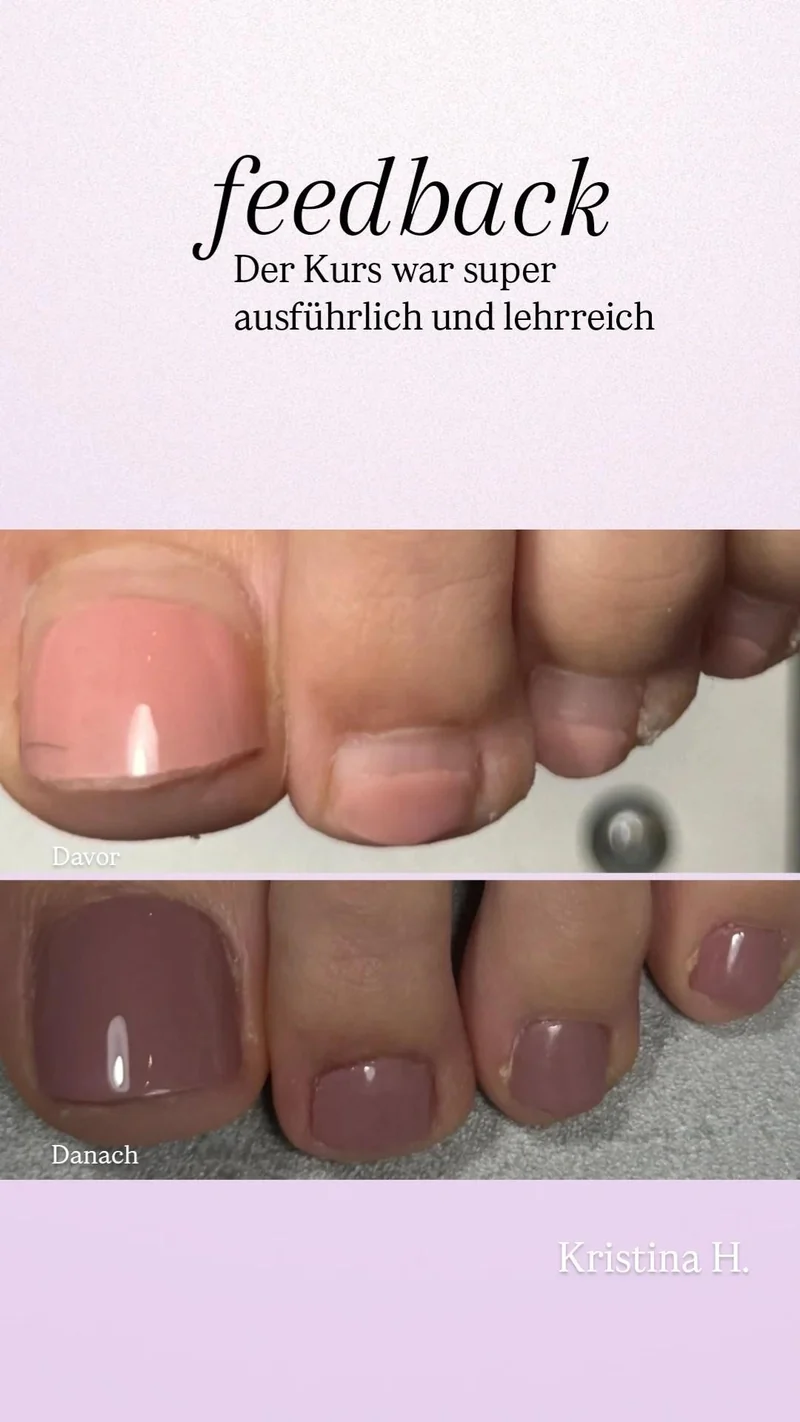 ONLINE KURS "RUSSISCHE PEDIKÜRE MIT SHELLAC: ALLES VON A BIS Z"