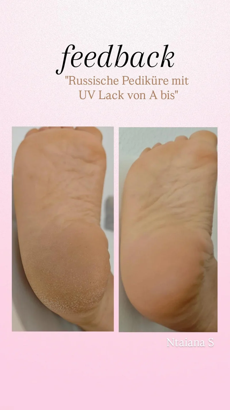 ONLINE KURS "RUSSISCHE PEDIKÜRE MIT SHELLAC: ALLES VON A BIS Z"