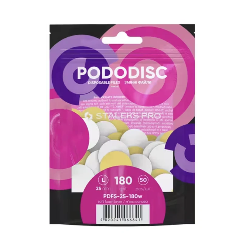 50 x Ersatz Schleifpapier PODODISC XS 10mm (PDF-10) STALEKS PRO
