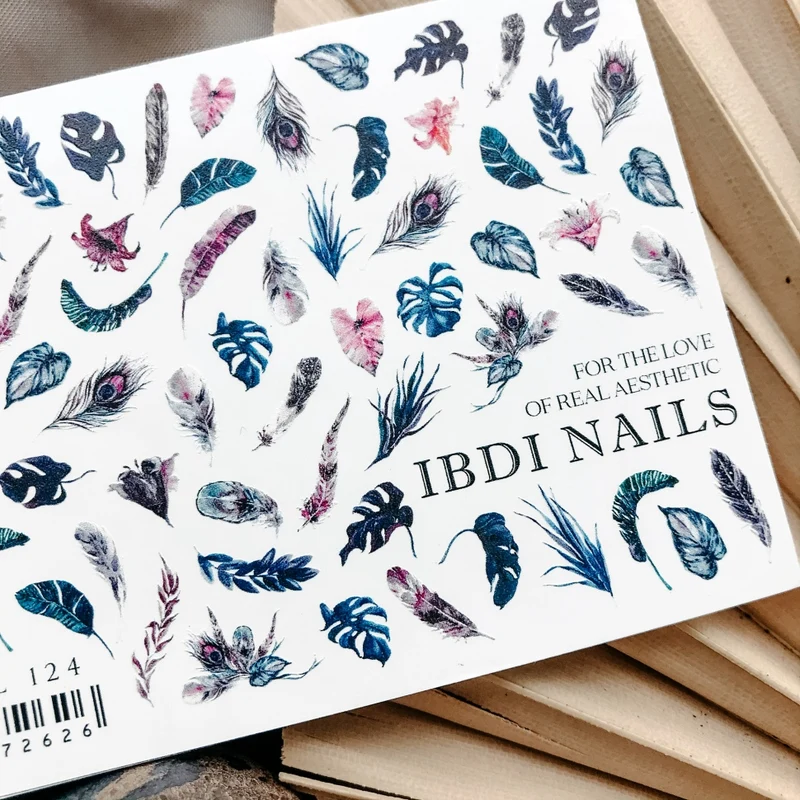 Sticker COLORFUL 124 von IBDI Nails