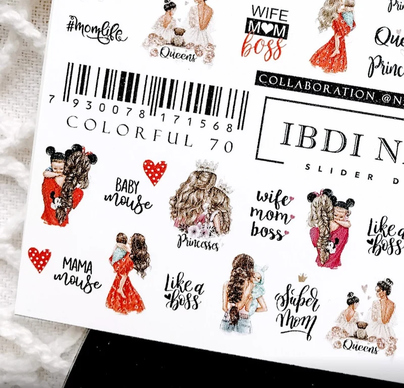 IBDI NAILS COLORFUL 70