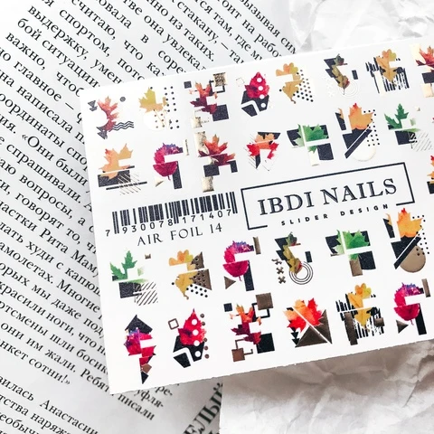 Sticker Air Foil 14 von IBDI Nails