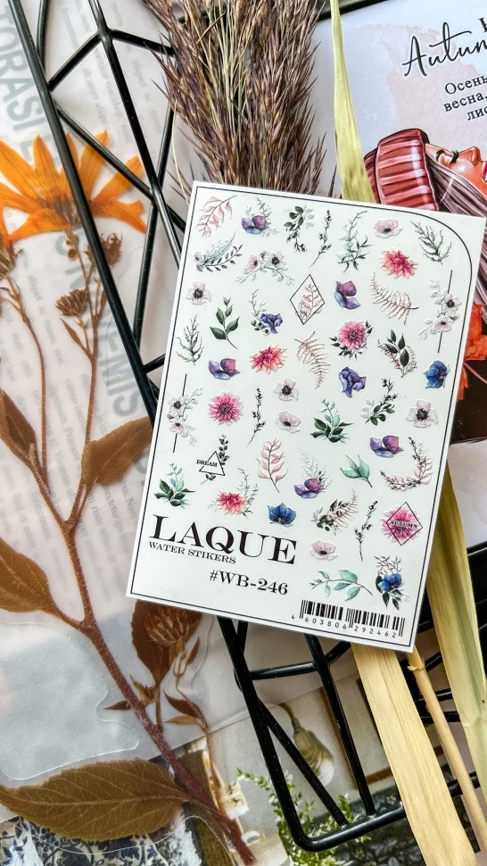 Sticker Design WB246 (Wasserlösliche Aufkleber) von Laque