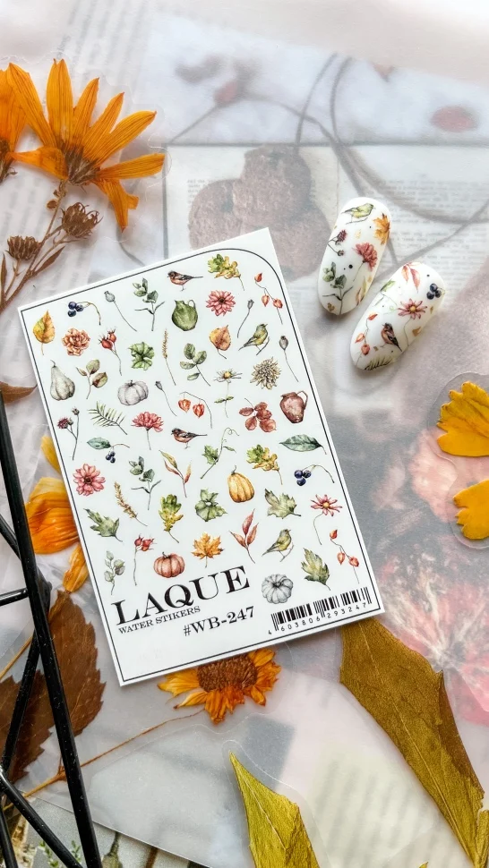 Sticker Design WB247 (Wasserlösliche Aufkleber) von Laque