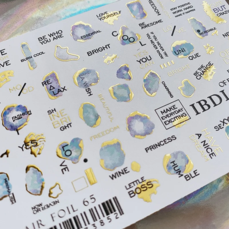 Sticker Air Foil 65 von IBDI Nails