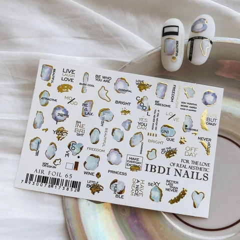 Sticker Air Foil 65 von IBDI Nails