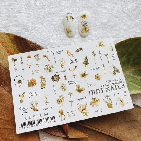 Sticker Air Foil 64 von IBDI Nails