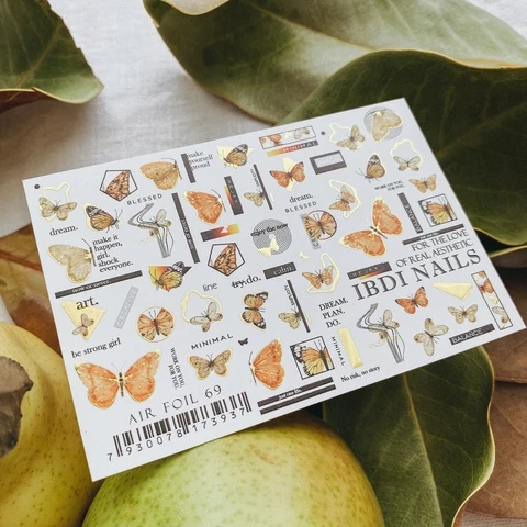 Sticker Air Foil 69 von IBDI Nails