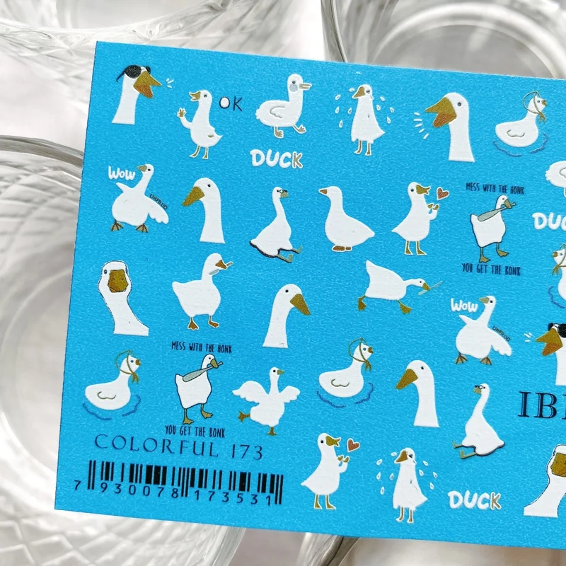 Sticker COLORFUL 173 von IBDI Nails