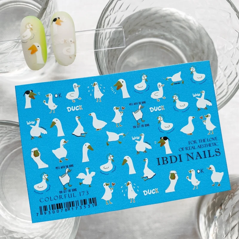 Sticker COLORFUL 173 von IBDI Nails