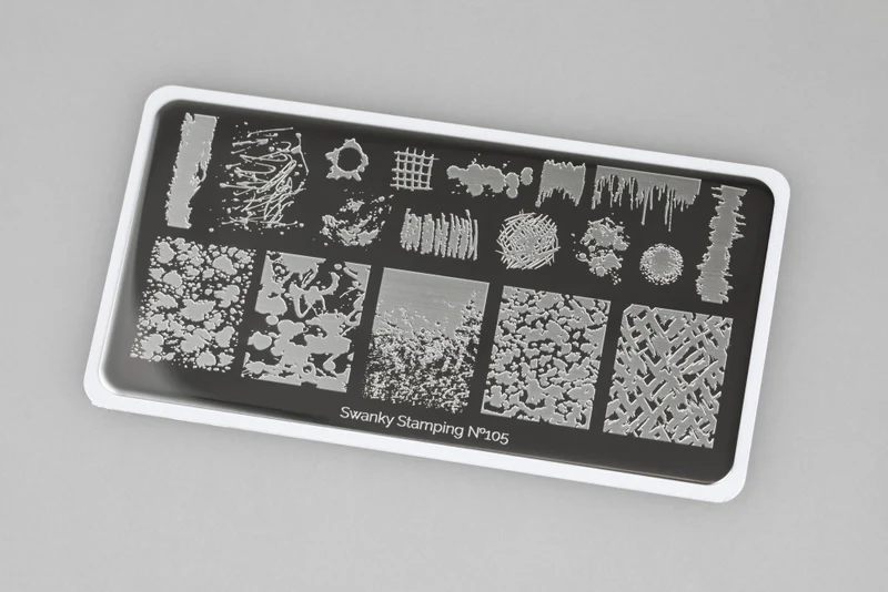 Stamping Platte Schablone Nr. 105 von Swanky