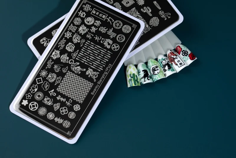Stamping Platte Schablone Nr. 113 von Swanky