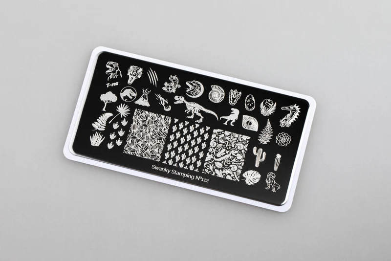 Stamping Platte Schablone Nr. 112 von Swanky