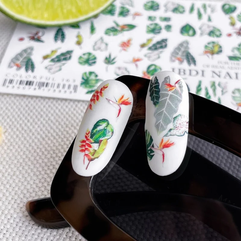 Sticker COLORFUL 163 von IBDI Nails