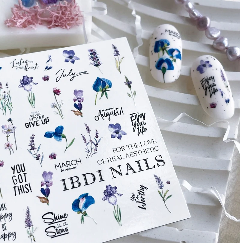 Sticker COLORFUL 164 von IBDI Nails