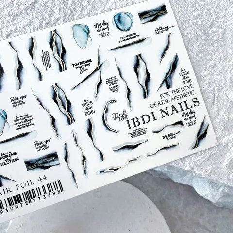Sticker Air Foil 44 von IBDI Nails
