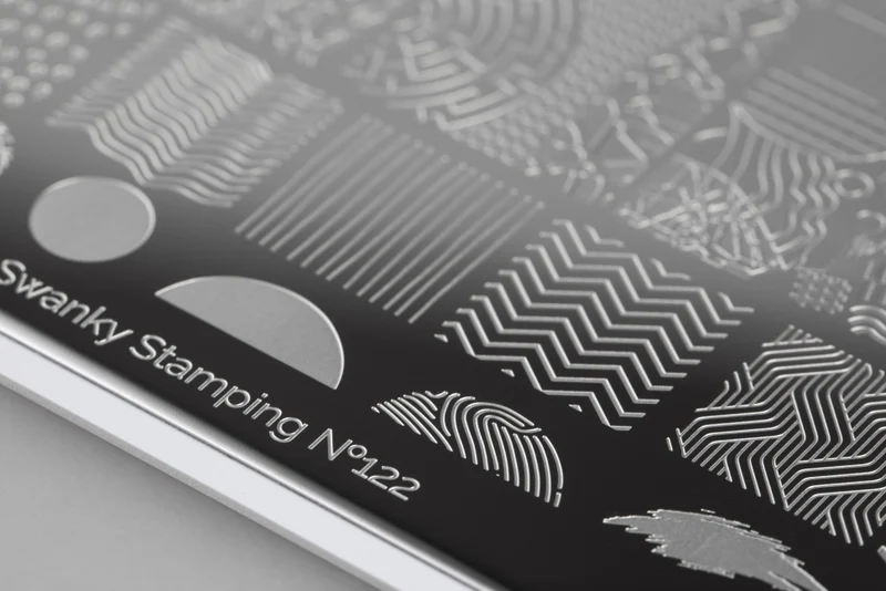 Stamping Platte Schablone Nr.122 von Swanky