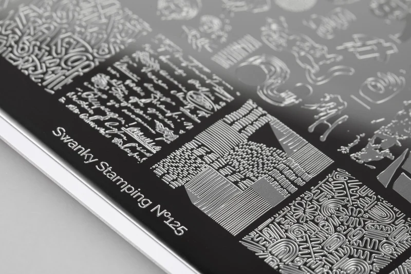 Stamping Platte Schablone Nr. 125 von Swanky